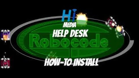 HI Media Helpdesk: Installing Robocode