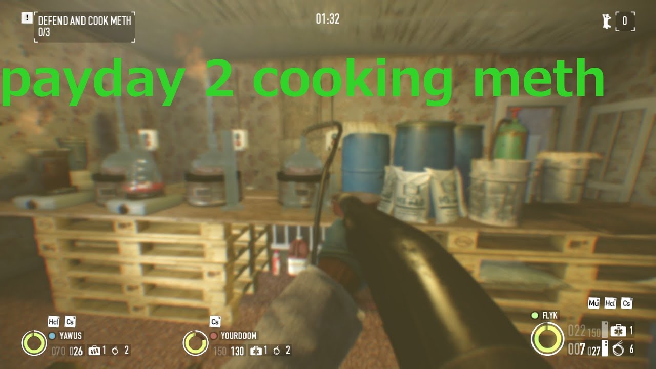 Payday 2 meth cook фото 1