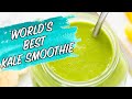 Kale Pineapple Healthy Breakfast Smoothie
