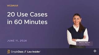 20 AI Use Cases in 60 Minutes For Lawyers