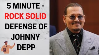 Defense of Johnny Depp: Real Lawyer - 5 Minute Closing by Joe The Lawyer 191 views 1 year ago 6 minutes, 23 seconds