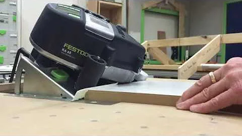 Edge Bander Demo - Mitre edge