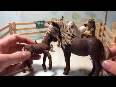 schleich pony riding set