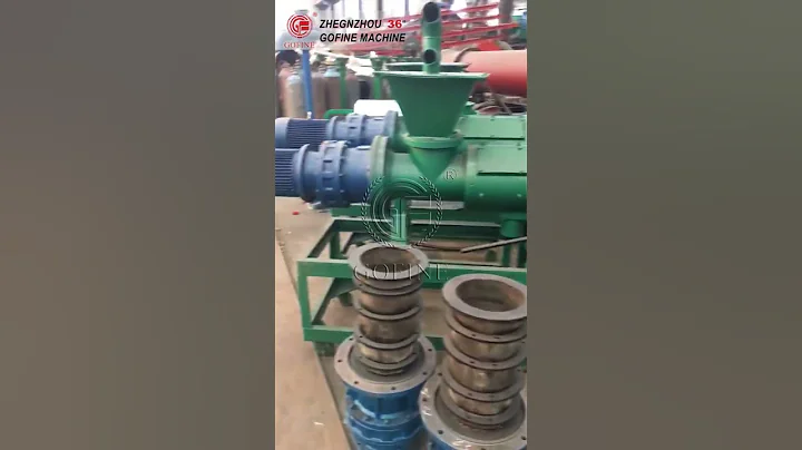 10-20 Cubic Meters Per Hour Customized Manure Solid Liquid Separator