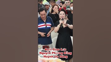 BUỔI GIAO LƯU NGUYỄN PHƯƠNG HẰNG & HUỲNH UY DŨNG cô chú thương  bà con giữ lắm #shorts