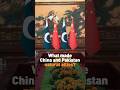 What made China and Pakistan natural allies?