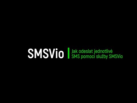 Video: 3 způsoby odesílání SMS z počítače na mobilní telefon