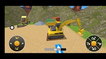 Train Track Builder Simulator Part - 1 - City Construction JCB Game 3D - Android Gameplay