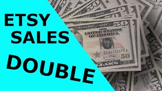 DOUBLE Your Etsy Sales With This Trick - Etsy Shop Tips and Tricks