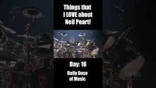 Things that i LOVE about NEIL PEART | Daily Dose of Music | #neilpeart #drums #rush