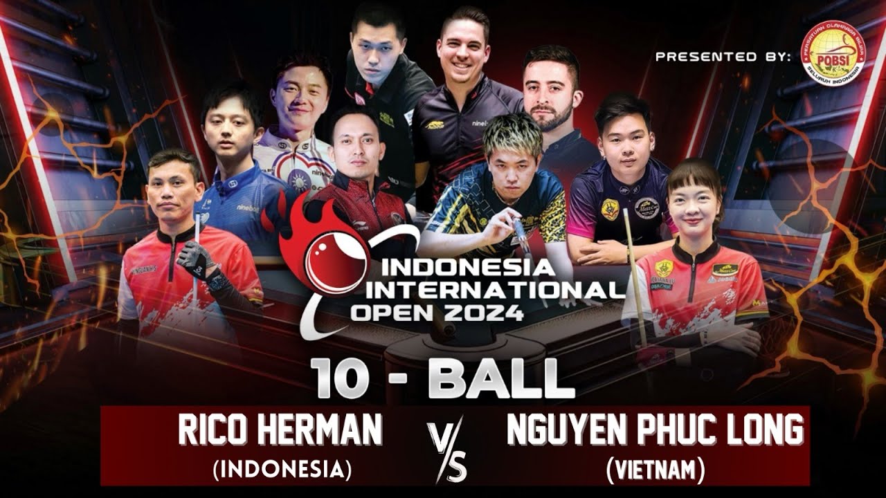 INDONESIA INTERNATIONAL OPEN 2024 PRESENTED POBSI INA - Rico Herman VS  VIET - Nguyen Phuc long