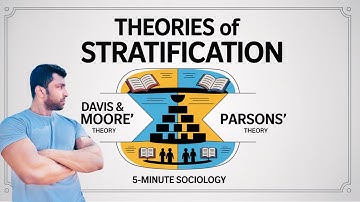 Theories of Stratification Explained(Summary) | UPSC/IAS Sociology Optional | 5-Minute Sociology