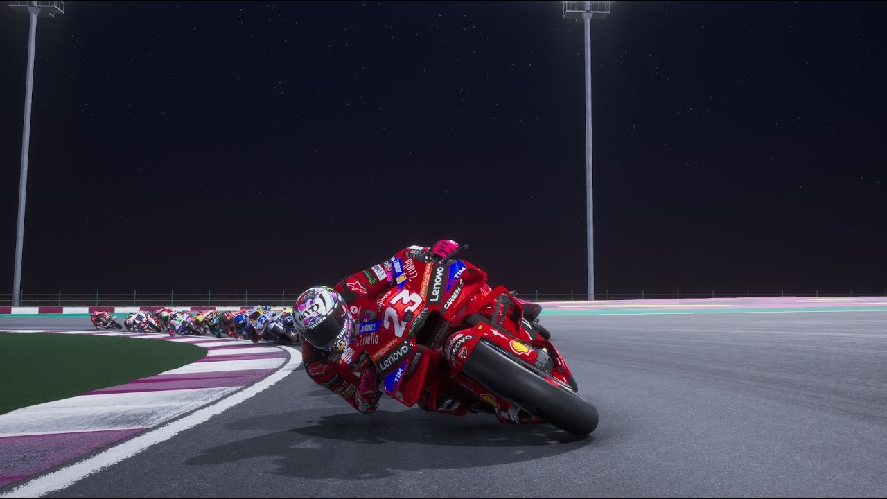 ENEA BASTIANINI VS JORGE MARTIN MOTOGP QATAR TEST 2024 SEASONS MOD ...