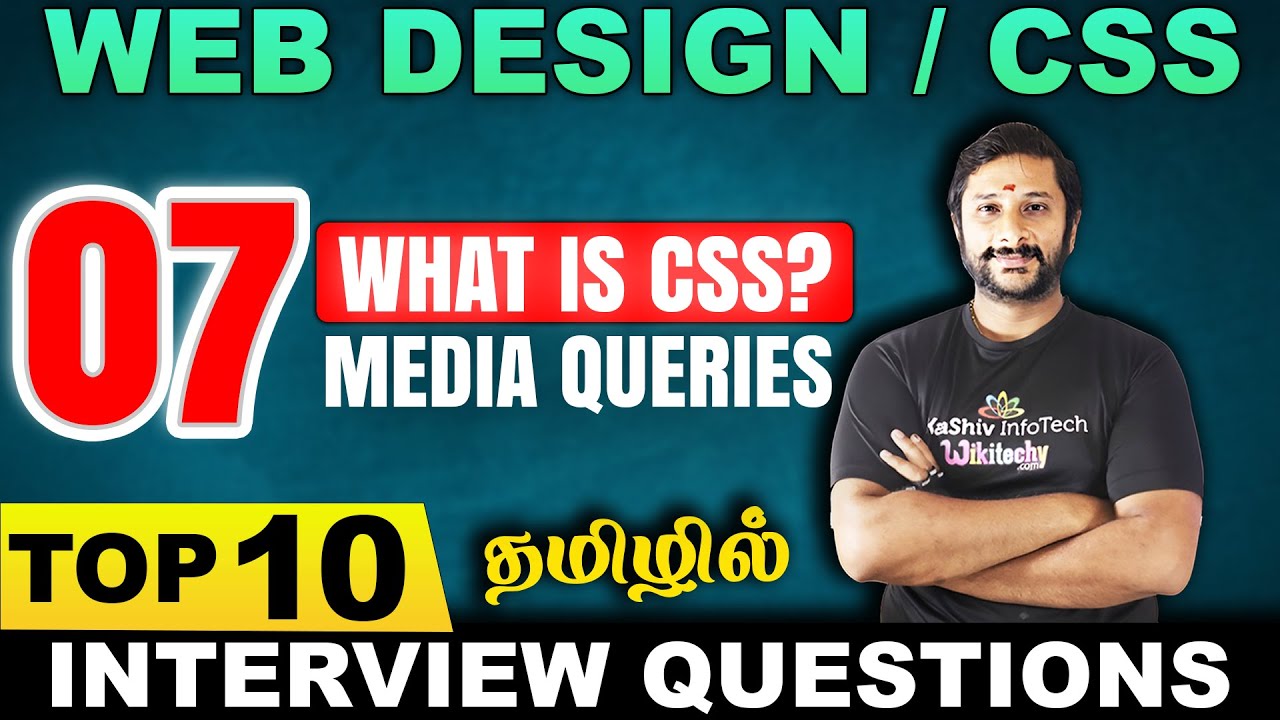 What is Media Query | CSS Media Queries Explained in Tamil | CSS ...