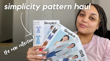 Simplicity pattern haul! | Simplicity & Butterick patterns | online pattern sale!