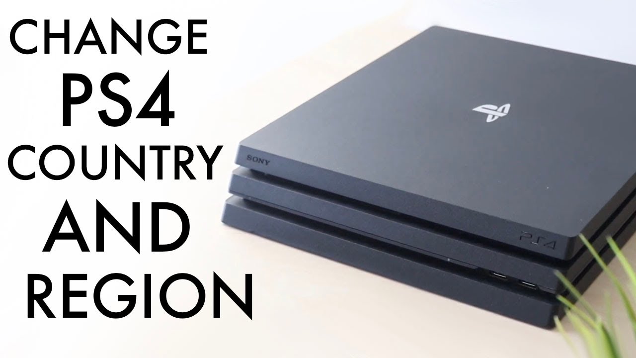 How To Change Country/Region On PS4! (2022) - YouTube