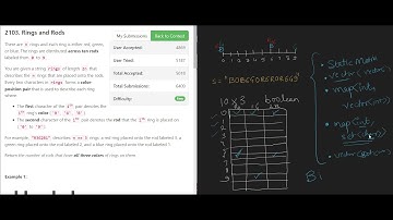 Leetcode 2103 - Rings and Rods - Video Editorial