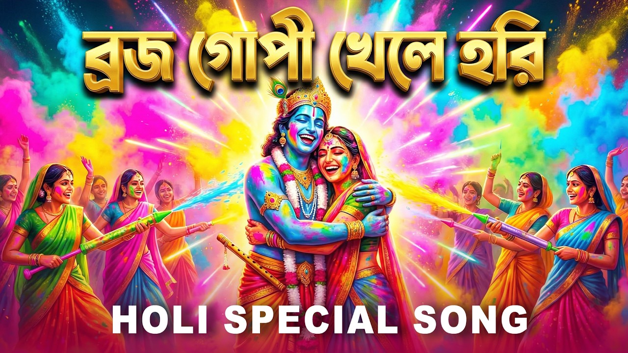 Brojo Gopi Khele Hori Hori Re | ব্রজ গোপী খেলে হোরি | Bengali Holi Song | Voice of Hindu Tv