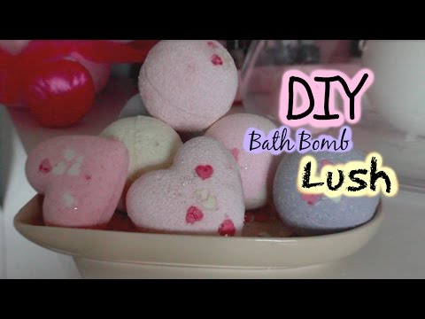 DIY Bombe de Bain & Savon FUN LUSH St-Valentin l Tisty Tosty & Unicorn Horn  🌙 