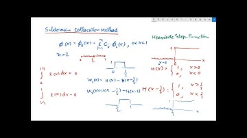 Finite Element Method 2021: 054 The Method of Weighted Residuals--Subdomain Collocation Method