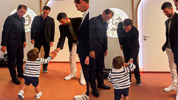 Djokovic, Federer & Murray Meet Nadal's Son – a Historic Moment to Remember | Roland-Garros 2025