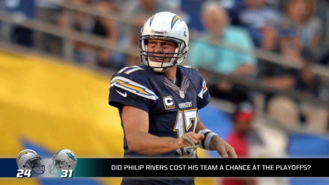 Philip Rivers: Chargers play better when we 'don't have a chance'