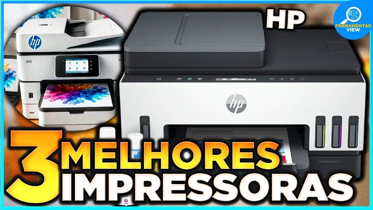 🏆Qual IMPRESSORA HP Comprar em 2025? TOP 3 Melhores IMPRESSORA ...