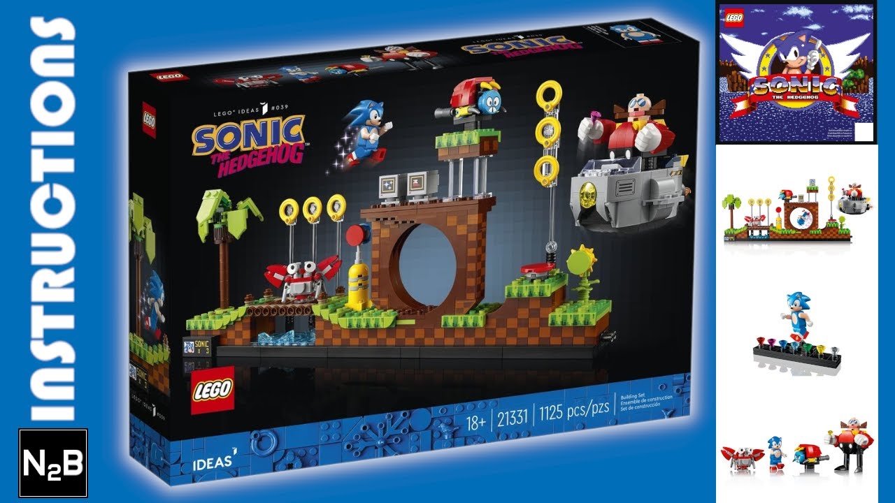 LEGO IDEAS - Blog - Introducing LEGO® Ideas 21331 Sonic the Hedgehog™ Green  Hill Zone