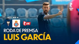 ? LIVE | Roda de premsa de Luis García prèvia a l’AlbaceteBPEspanyol | EspanyolMEDIA