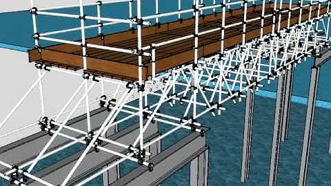 Scaffolding Design 3D Tube & Fitting / Modular - by jaztekdesign.com