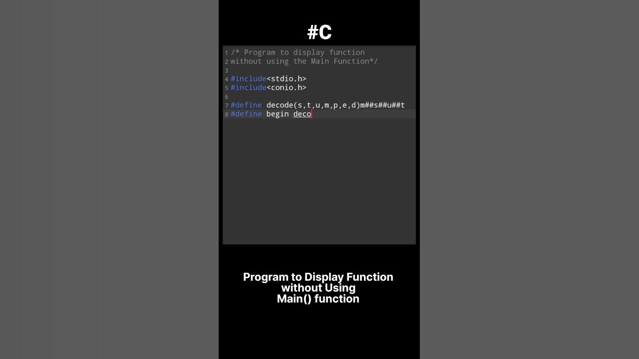 create-function-program-without-using-main-function-in-c-educational
