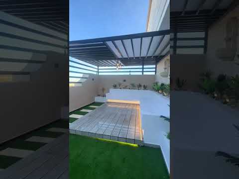 مظلة جلسة للسطح مودرن التنفيذ في 7 ساعات فقط