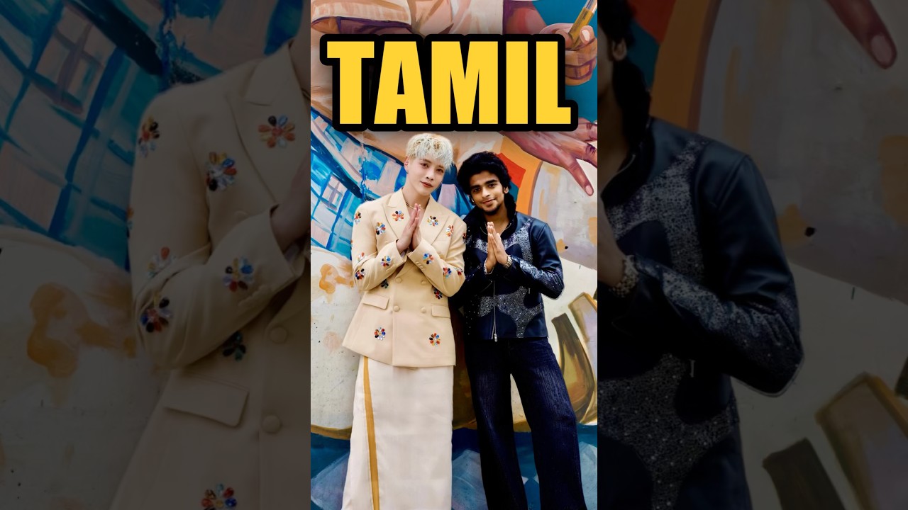 The First Korean × Tamil HARE KRISHNA Collab Ever?! 😲🔥🦚 | #aoora #varun