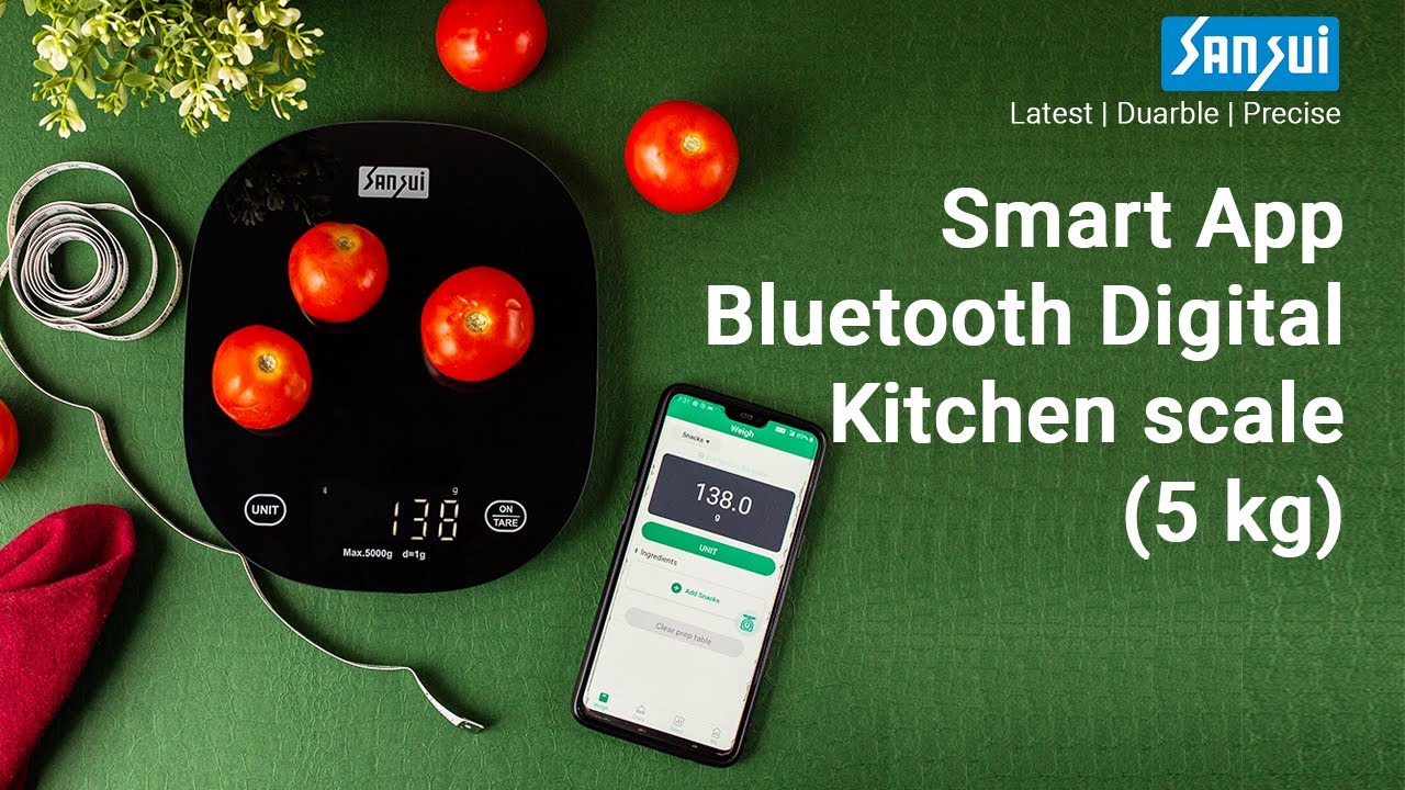 RENPHO Smart Nutrition Food Scale, Bluetooth Digital Kitchen
