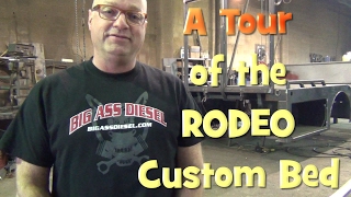 First Viewing of the Custom RODEO Bed Deck by RV Haulers