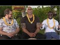 Jumanji: Welcome To The Jungle Interviews: The Rock, Kevin Hart & Jack Black