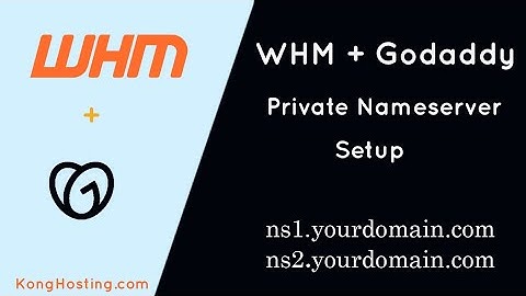 How To Setup Custom Private Nameservers In WHM And GoDaddy | Reseller Account
