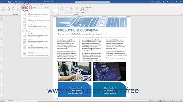 Word 2019 and 365 Tutorial Creating Column Breaks Microsoft Training