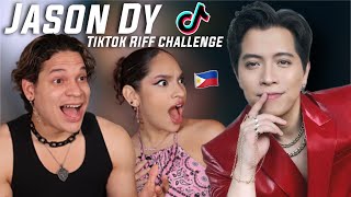 Philippines was made for this! Waleska \& Efra react to TikTok Riffs and Runs Challenge ft Jason Dy