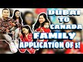 DUBAI TO CANADA: FAMILY APPLICATION OF 5 | Buhay Canada