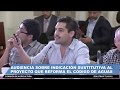 Intervención de Modatima en Comisión Agricultura del Senado (15-04-2019)