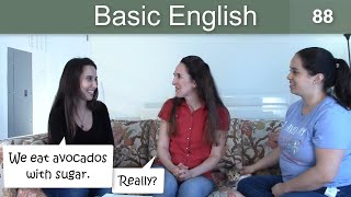 Lesson 88 👩‍🏫Basic English with Jennifer Vocabulary 🌈Review: Colors & Foods 🍐🍆 screenshot 5