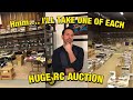 E223 hugest vintage rc auction ever what an amazing experience it was to be part of this