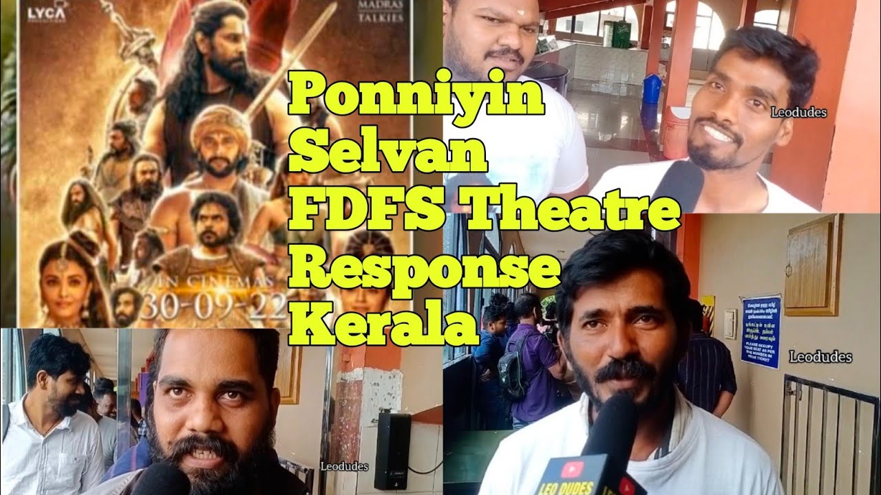 Ponniyin Selvan Fdfs Theatre Response Kerala Palakkad leodudes