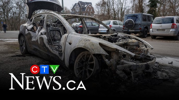 Hamilton, Ont. the latest site of vandalism targeting Teslas after over 80  vehicles damaged