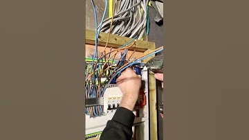 Fuseboard 2nd fix #asmr #diy #electrician #install #electrical