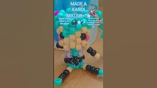 #miku #hatsunemiku #kandi #kandikid #kanding #kandibeads #hatsunemikuprojectdiva #hatsunemikucosplay