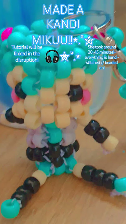 #miku #hatsunemiku #kandi #kandikid #kanding #kandibeads #hatsunemikuprojectdiva #hatsunemikucosplay