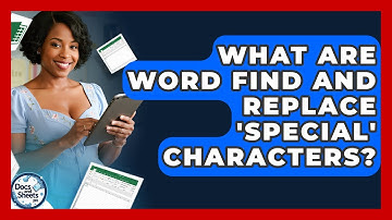 What Are Word Find And Replace 