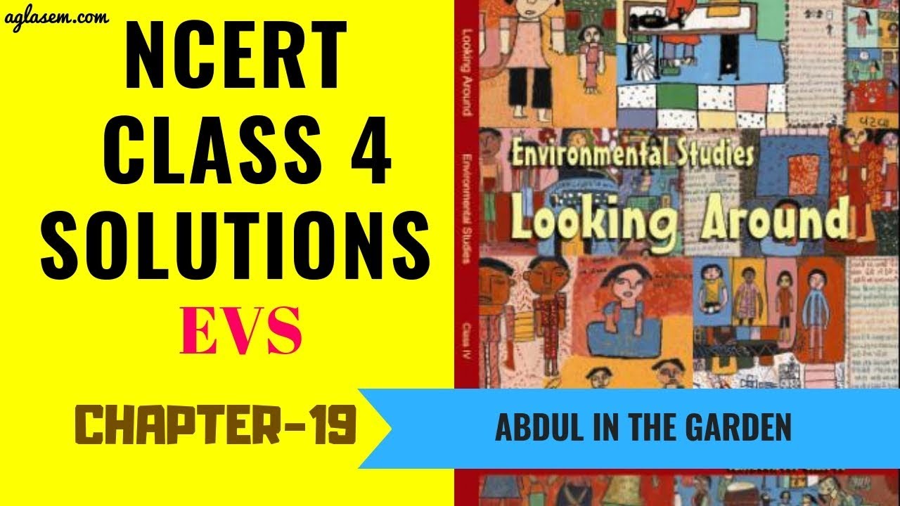 NCERT Solutions Class 4 EVS Chapter 19 Abdul In The Garden YouTube